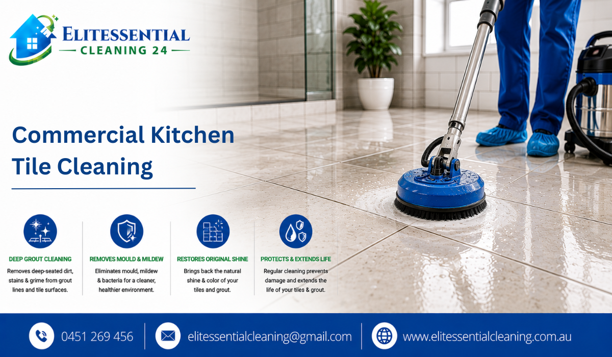 Commercial Kitchen Tile Cleaning