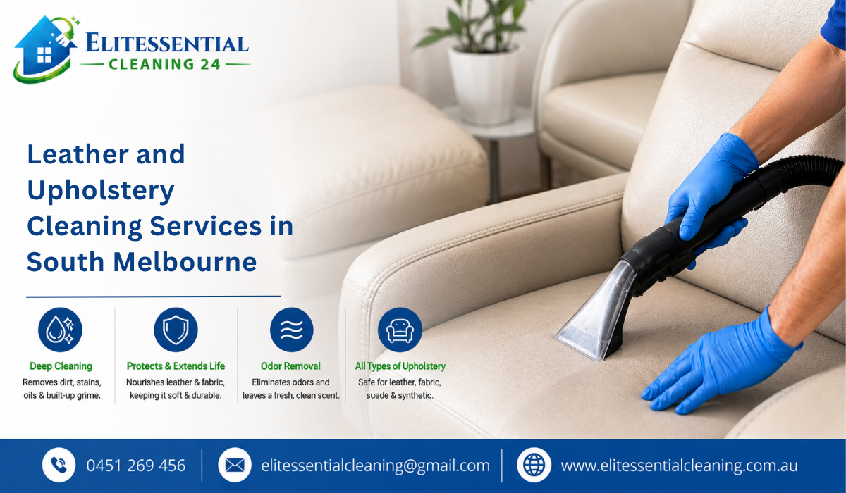 Leather and Upholstery Cleaning Services In South Melbourne