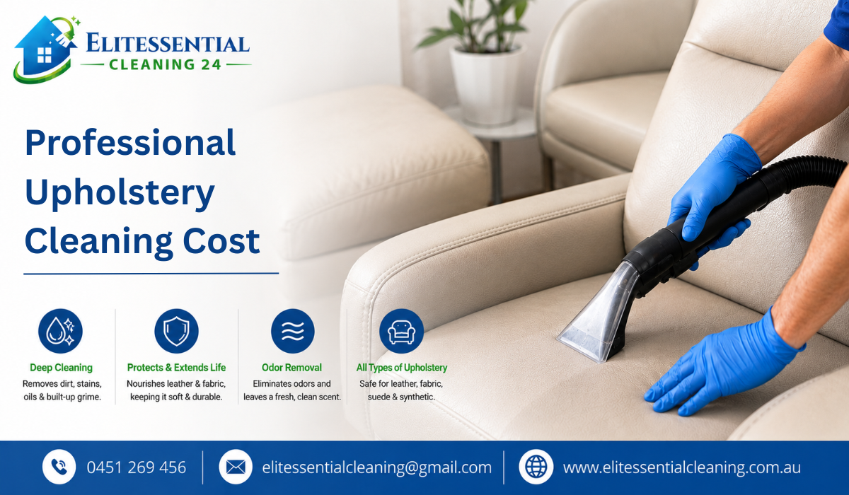 Professional Upholstery Cleaning Cost