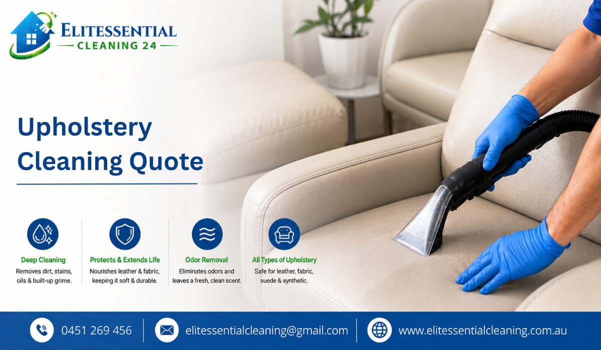 Upholstery Cleaning Quote